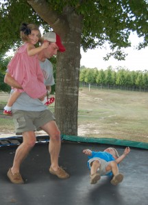 trampoline jump