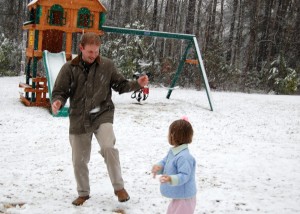 cmas morning snowball fight